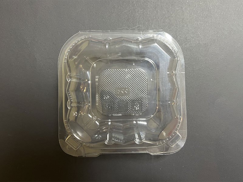 21 6inch Single Comp PET Clamshell Container - Image 1